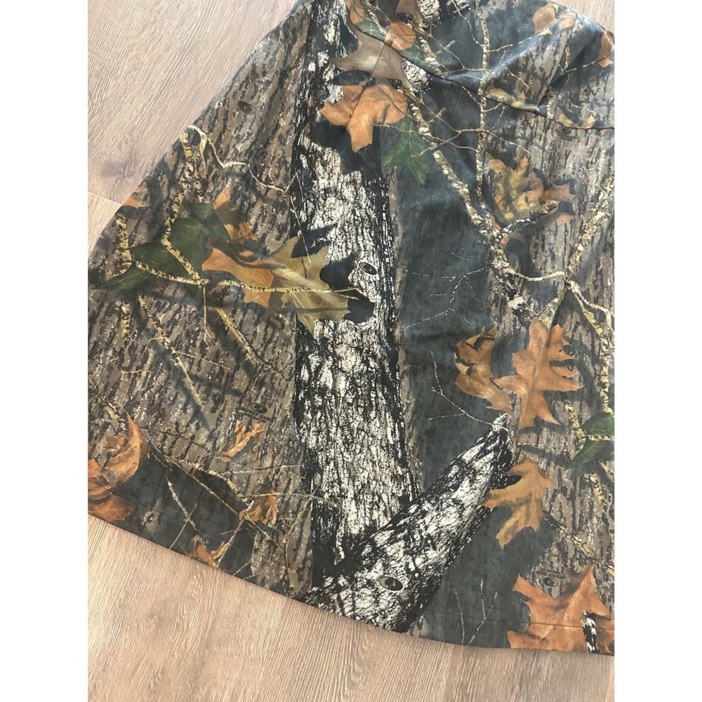 Mossy Oak Camo Strapless Dress Womens Large Break Up Infinity A-Line Country - Picture 5 of 12